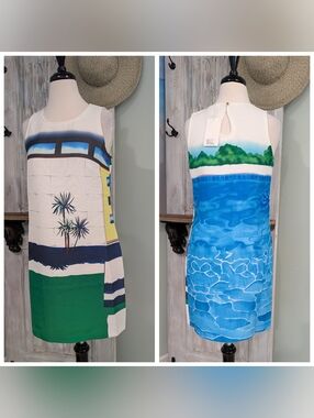 NWT Luna Scenic Palm Springs Shift Dress